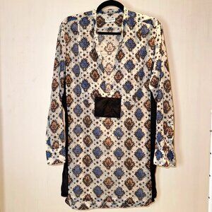 Dries Van Noten's Geometric Print Blouse